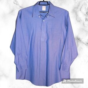 Brooks Brothers Blue Business Casual Shirt